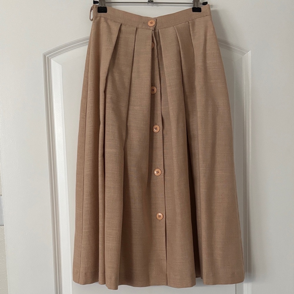 $10 CLOSET SALE! Vintage Binder Sportswear Boston Pleated Skirt 70s